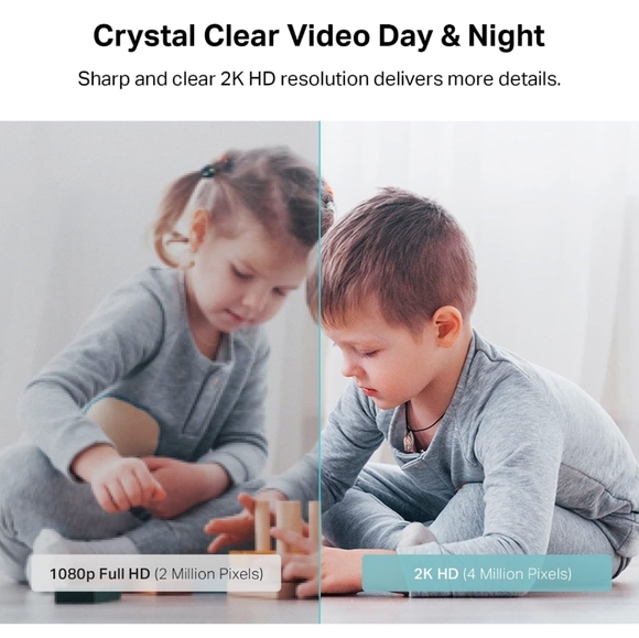 Kasa 2K QHD Security Camera Pan/Tilt, Starlight Sensor for Color Night V… - Picture 4 of 13